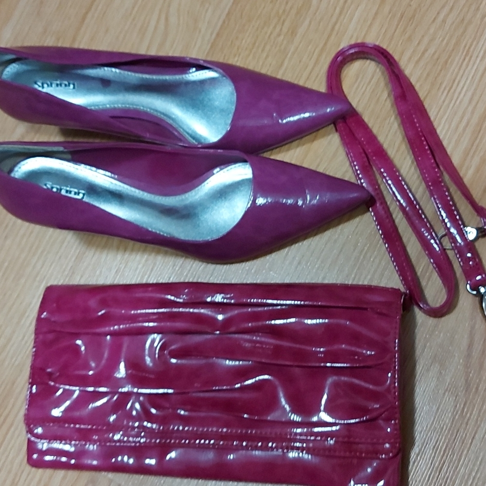 Spring Pump shoes and clutch